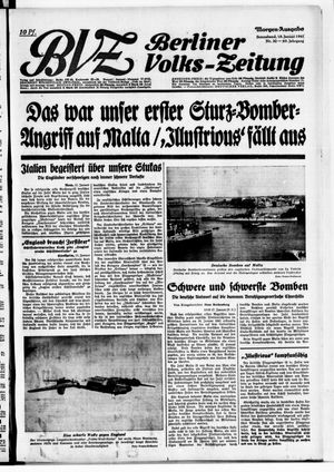 Berliner Volks-Zeitung vom 18.01.1941
