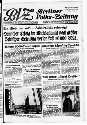 Berliner Volks-Zeitung vom 13.02.1941