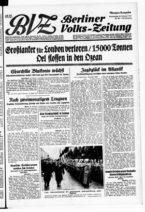 Berliner Volks-Zeitung vom 20.02.1941