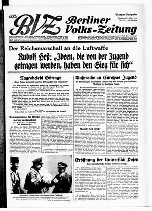 Berliner Volks-Zeitung vom 01.03.1941