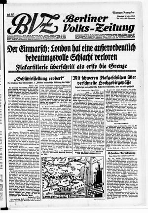 Berliner Volks-Zeitung vom 04.03.1941