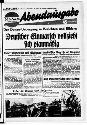 Berliner Volks-Zeitung vom 04.03.1941