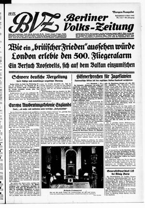 Berliner Volks-Zeitung vom 08.03.1941