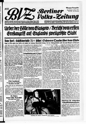 Berliner Volks-Zeitung vom 15.03.1941