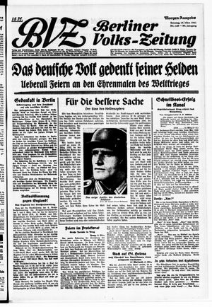 Berliner Volks-Zeitung vom 16.03.1941