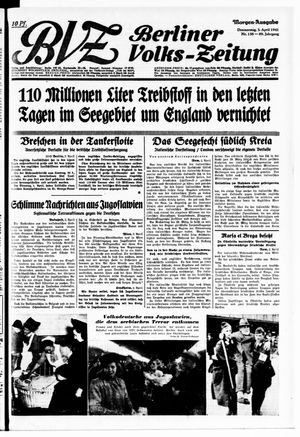Berliner Volks-Zeitung vom 03.04.1941