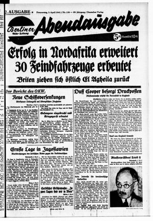 Berliner Volks-Zeitung vom 03.04.1941