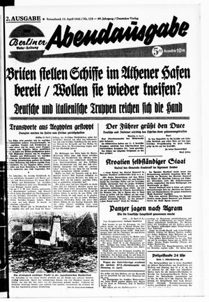 Berliner Volks-Zeitung vom 12.04.1941