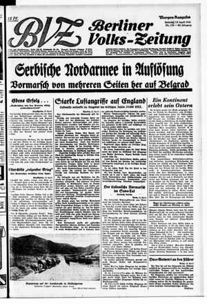 Berliner Volks-Zeitung vom 13.04.1941