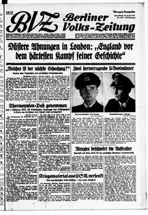 Berliner Volks-Zeitung vom 26.04.1941