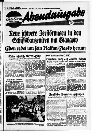 Berliner Volks-Zeitung vom 07.05.1941