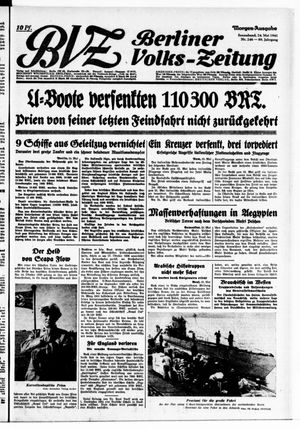 Berliner Volks-Zeitung vom 24.05.1941
