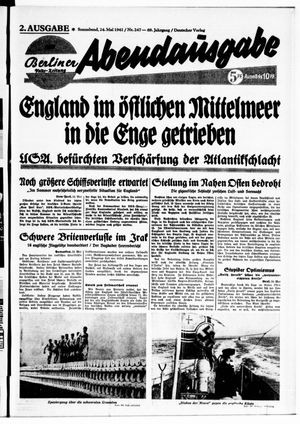 Berliner Volks-Zeitung vom 24.05.1941