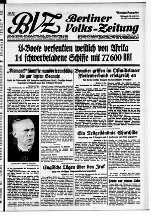 Berliner Volks-Zeitung vom 28.05.1941