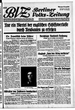 Berliner Volks-Zeitung vom 07.06.1941