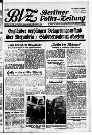 Berliner Volks-Zeitung vom 14.06.1941