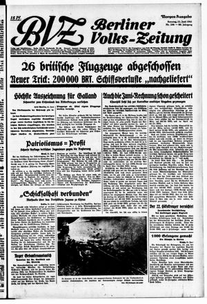 Berliner Volks-Zeitung vom 22.06.1941