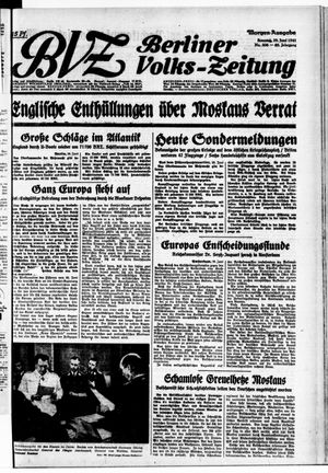 Berliner Volks-Zeitung vom 29.06.1941