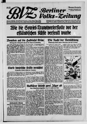 Berliner Volks-Zeitung vom 02.09.1941