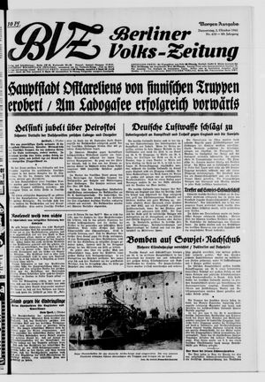 Berliner Volks-Zeitung vom 02.10.1941