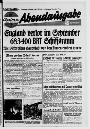 Berliner Volks-Zeitung vom 02.10.1941