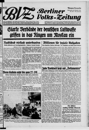 Berliner Volks-Zeitung vom 29.10.1941