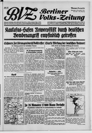 Berliner Volks-Zeitung vom 04.11.1941