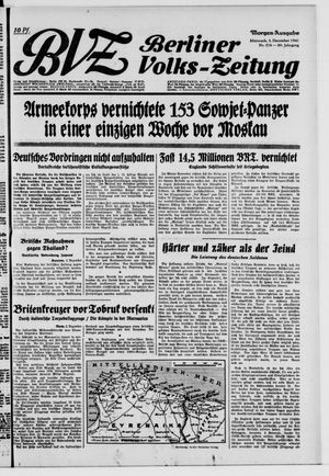 Berliner Volks-Zeitung vom 03.12.1941
