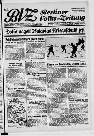 Berliner Volkszeitung on Jan 14, 1942