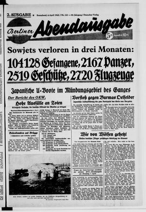 Berliner Volkszeitung vom 04.04.1942