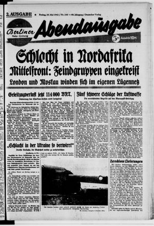 Berliner Volkszeitung vom 29.05.1942