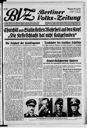 Berliner Volkszeitung on May 31, 1942