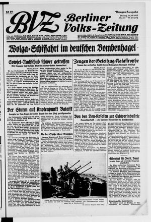Berliner Volkszeitung on Jul 28, 1942