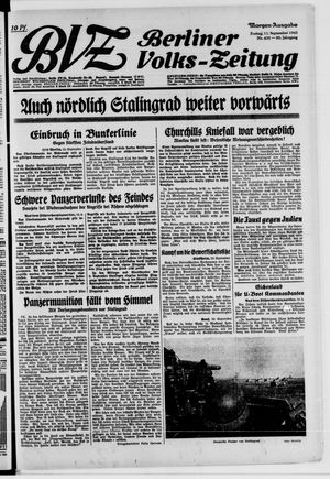 Berliner Volkszeitung vom 11.09.1942