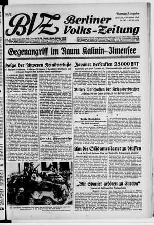 Berliner Volkszeitung vom 09.12.1942
