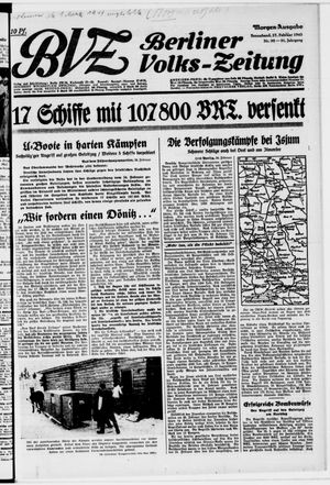 Berliner Volkszeitung vom 27.02.1943