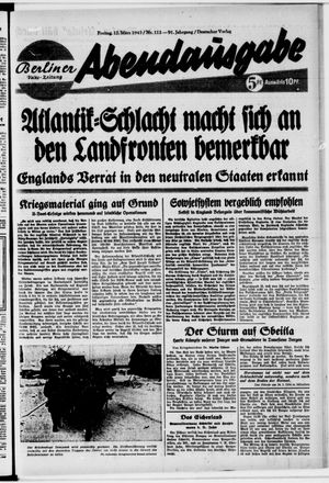 Berliner Volkszeitung vom 12.03.1943