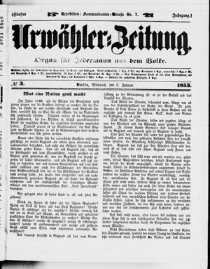 Volks-Zeitung vom 05.01.1853