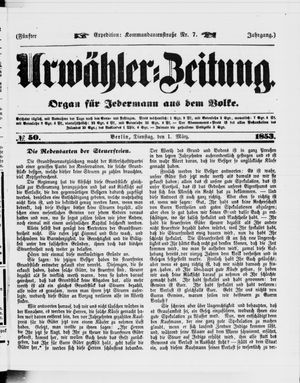 Volks-Zeitung on Mar 1, 1853
