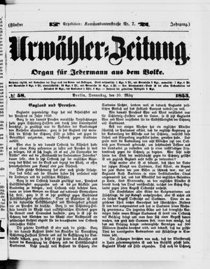 Volks-Zeitung vom 10.03.1853