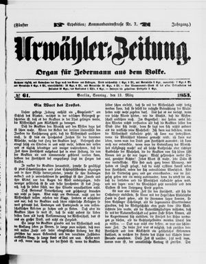 Volks-Zeitung vom 13.03.1853