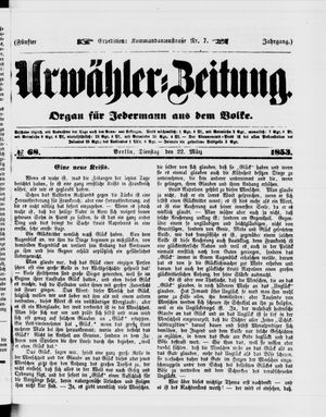 Volks-Zeitung on Mar 22, 1853
