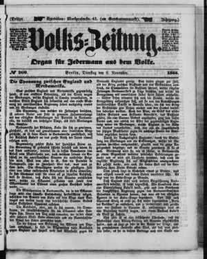 Volks-Zeitung on Nov 6, 1855