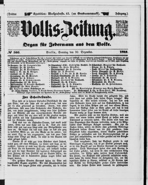 Volks-Zeitung on Dec 30, 1855
