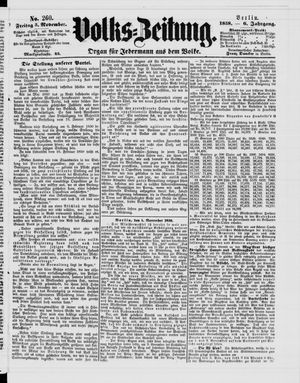 Volks-Zeitung vom 05.11.1858