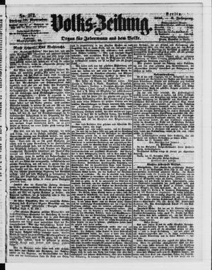 Volks-Zeitung on Nov 19, 1858
