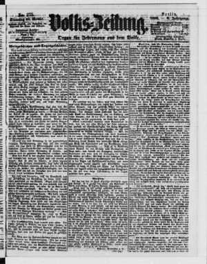 Volks-Zeitung vom 23.11.1858