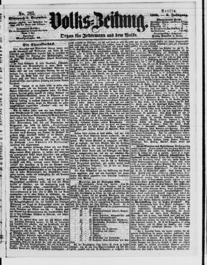 Volks-Zeitung vom 01.12.1858