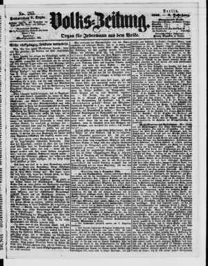 Volks-Zeitung vom 02.12.1858