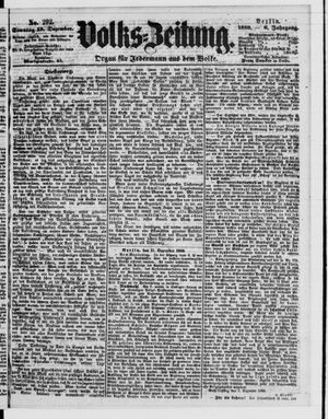 Volks-Zeitung vom 12.12.1858